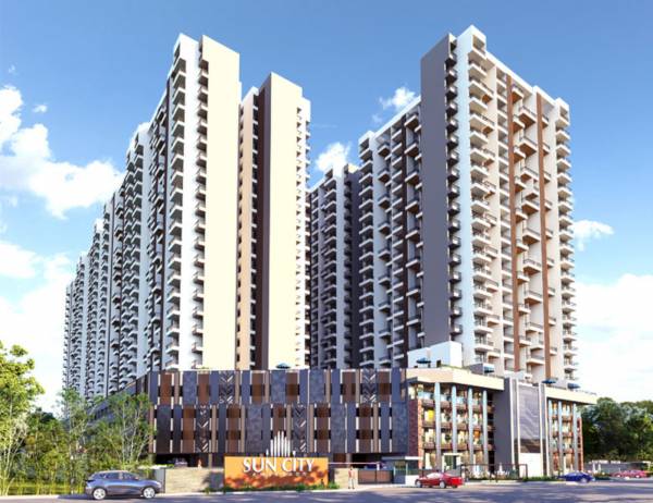 Elevation sun-city-ambegaon Elevation