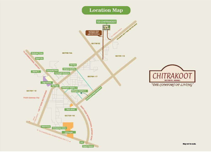  chitrakoot Location Plan