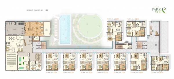  park-vue Cluster Plan
