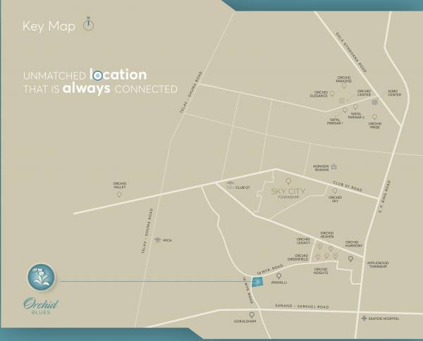 Location Plan orchid-blues Location Plan