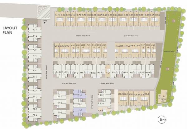 Layout Plan samruddhi-villa Layout Plan