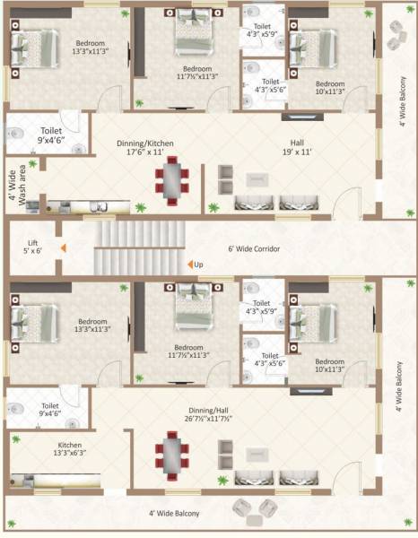 Cluster Plan akshaya-residency Cluster Plan