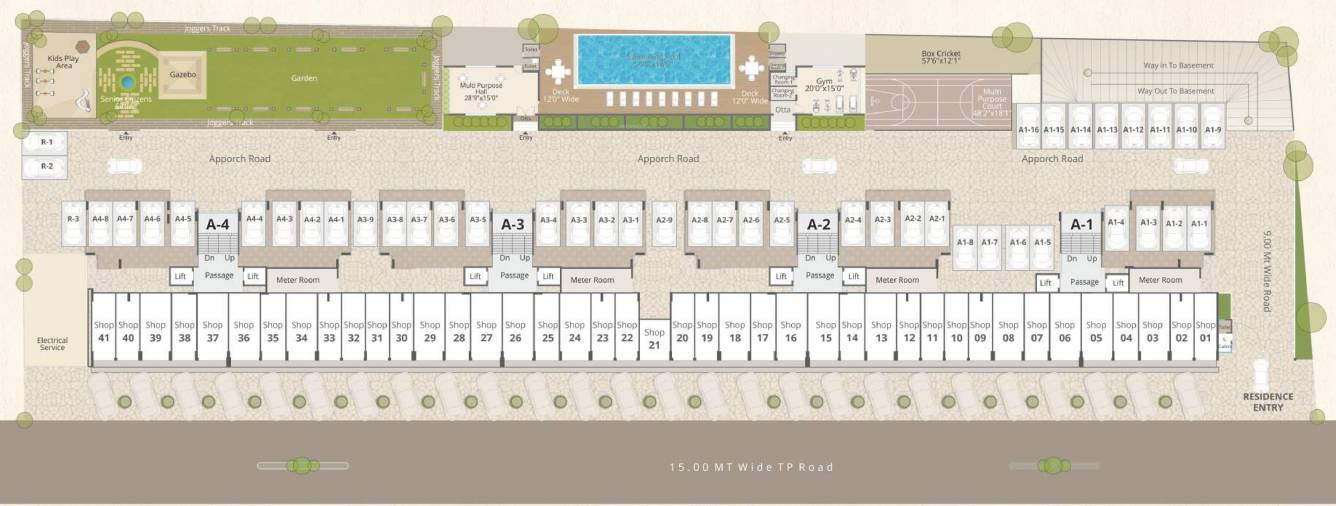 splendid Layout Plan