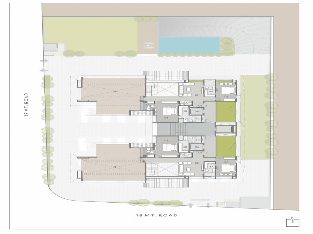 keystone skymont Keystone Skymont Cluster Plan for 11th Floor