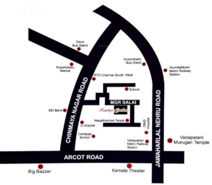  gardens Location Plan