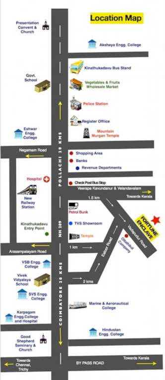  fortune enclave Location Plan