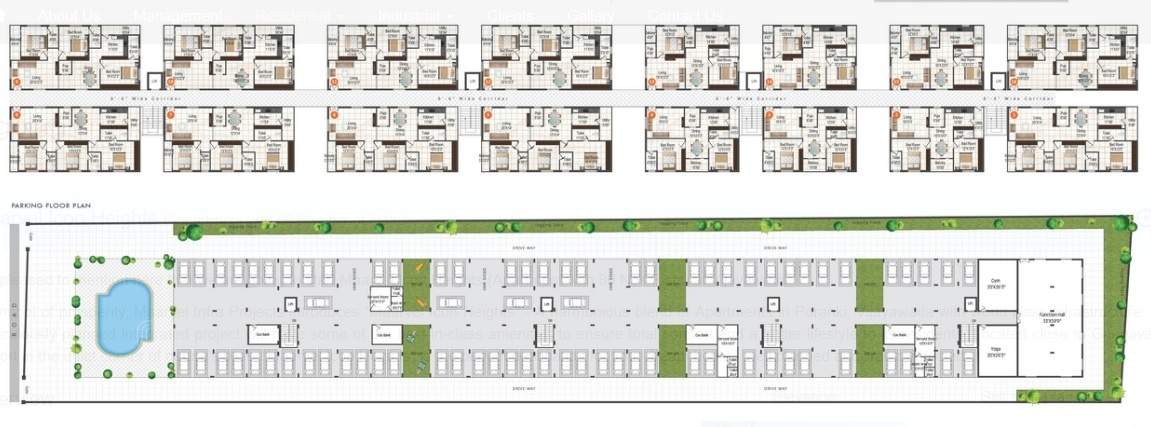  icon heights Cluster Plan