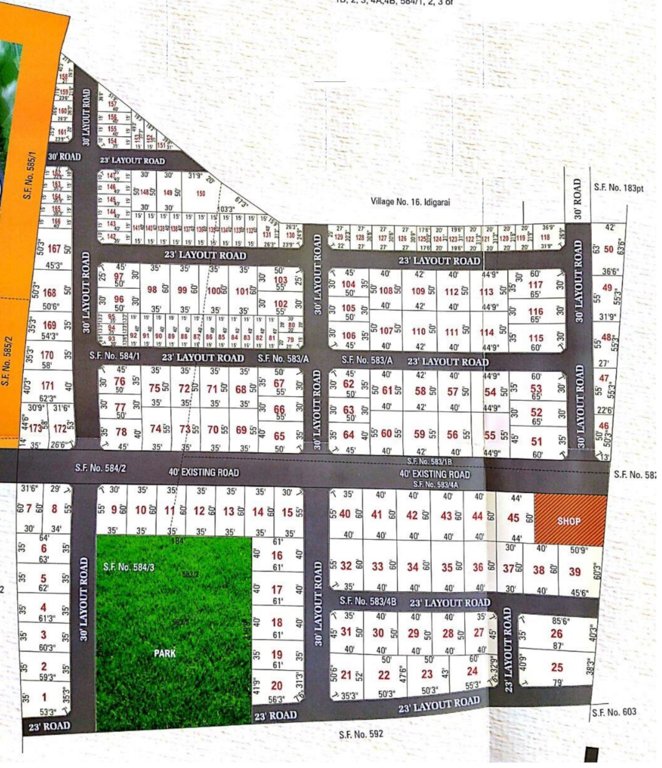  mari gold Layout Plan