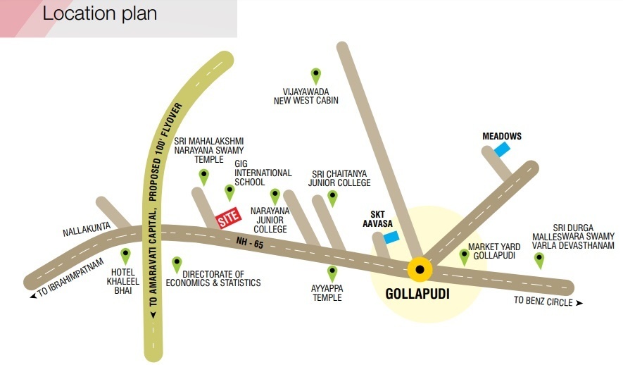  sai vasudha Location Plan