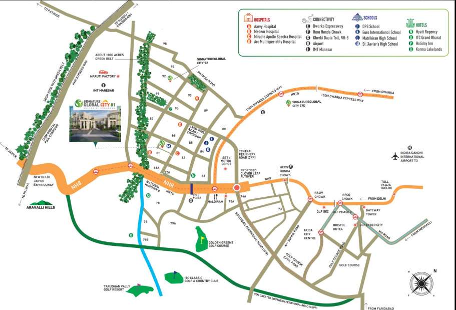  city 81 Location Plan