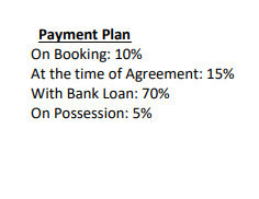 residency Down Payment Payment Plan