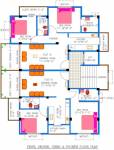 Sona Residency Cluster Plan from 1st to 4th Floor  sona-residency Sona Residency Cluster Plan from 1st to 4th Floor