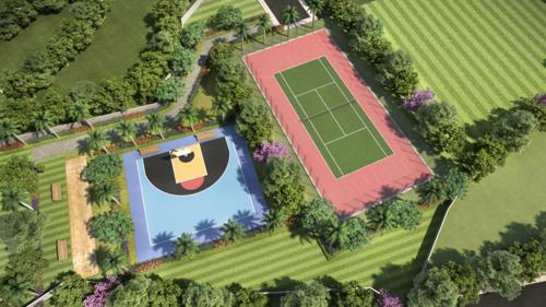  isle-of-bliss Basketball Court