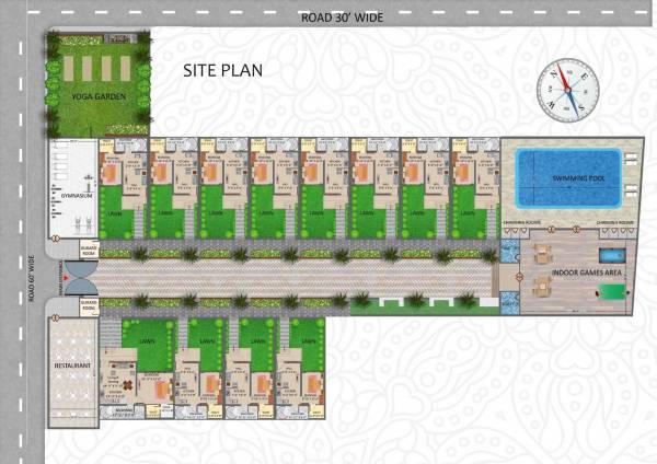 special-12-villas Master Plan