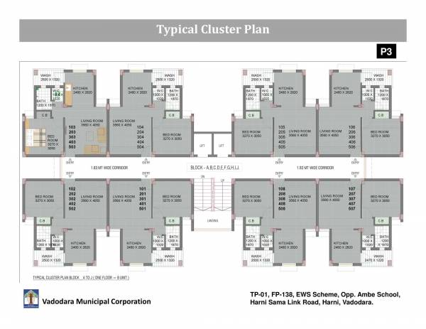  pmay-sayajipura Cluster Plan