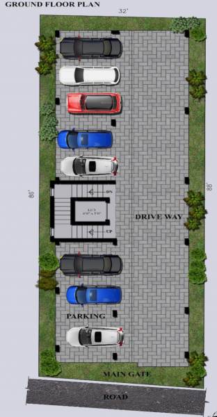  vivia Vivia Cluster Plan For Ground Floor