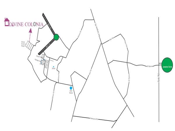  divine-colonia-villa Location Plan