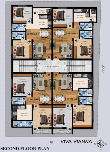  vianna Viva Vianna Cluster Plan for 2nd Floor
