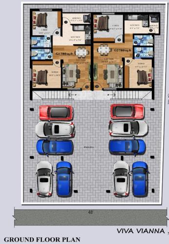  vianna Viva Vianna Cluster Plan for ground Floor