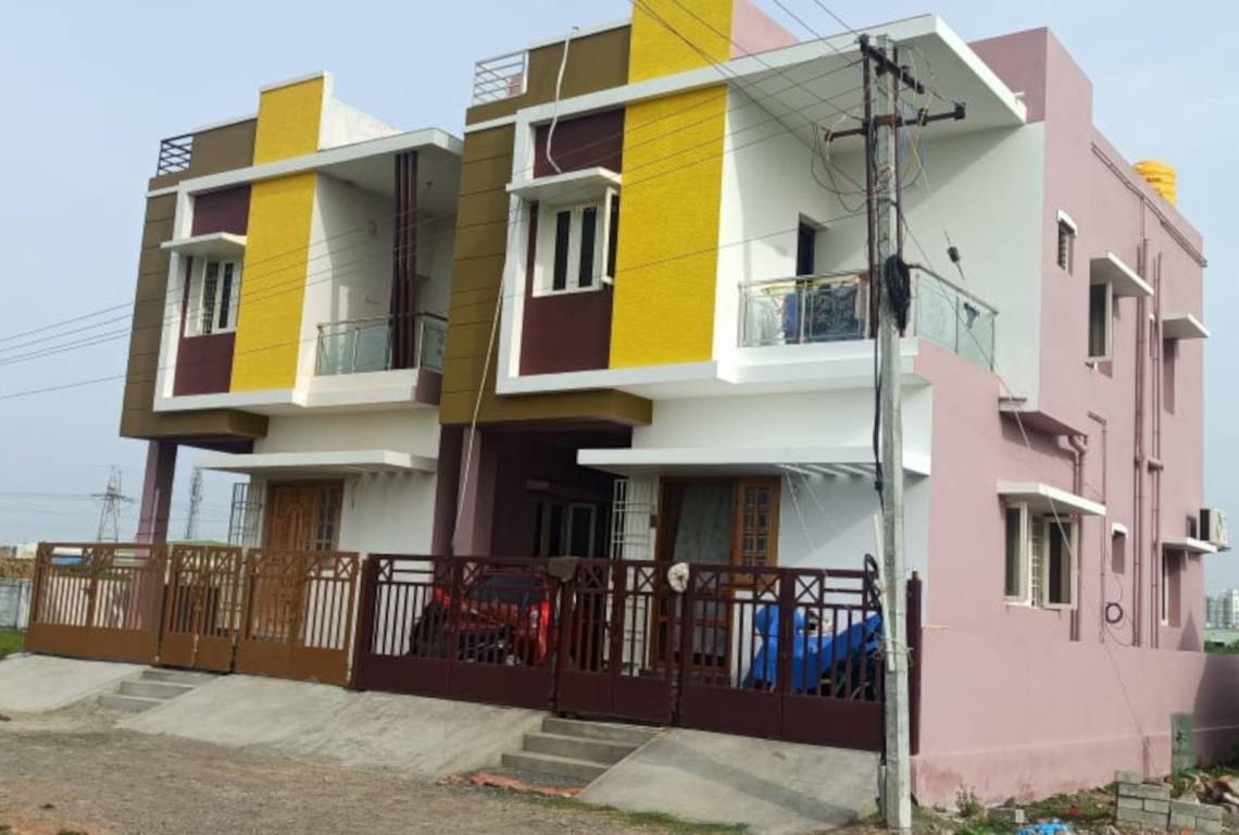 Elevation serene villas Elevation