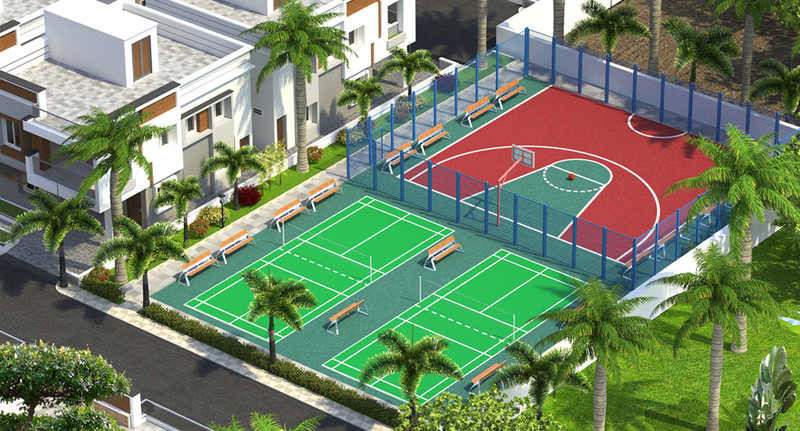  slv laila green meadows Basketball Court