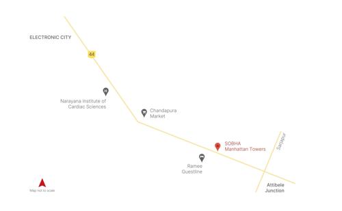  manhattan-towers-town-park-phase-2-w-1-and-2 Location Plan
