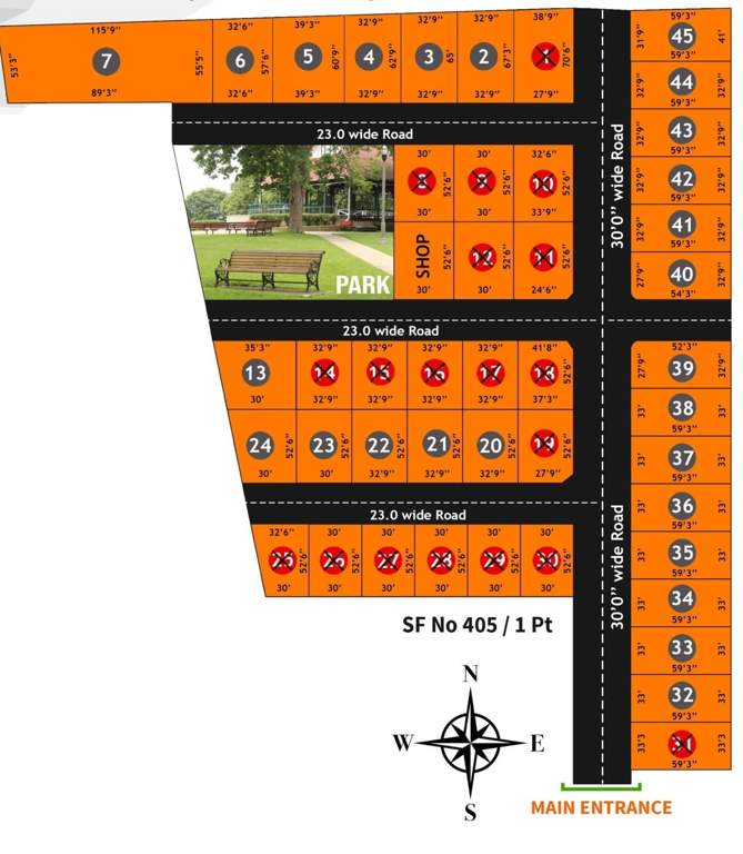  cosmic zen meadows Layout Plan