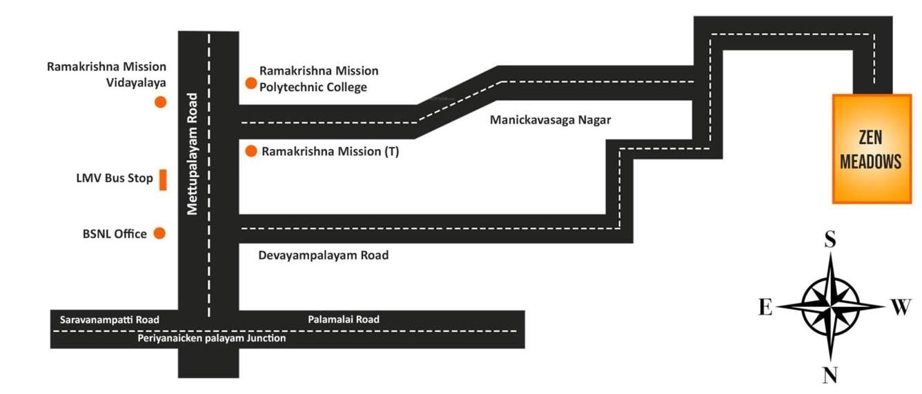  cosmic zen meadows Location Plan