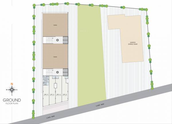  dev-residency-5 Dev Residency 5 Cluster Plan for ground Floor