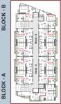  rehmat-residency Block A  And Block B Cluster Plan from 1st to 7th Floor