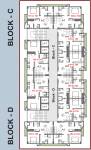  rehmat-residency Block C And Block D Cluster Plan from 1st to 7th Floor