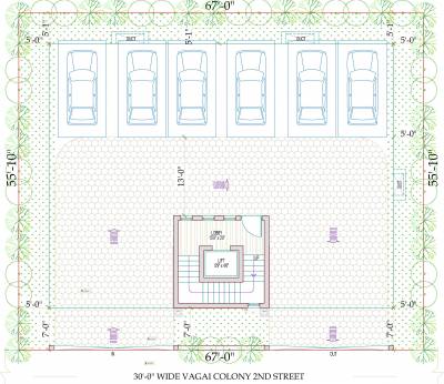  rhythm Rhythm Cluster Plan For Ground Floor