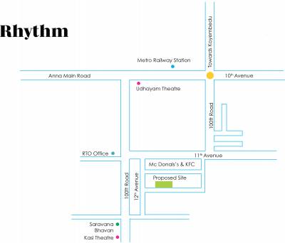  rhythm Location Plan