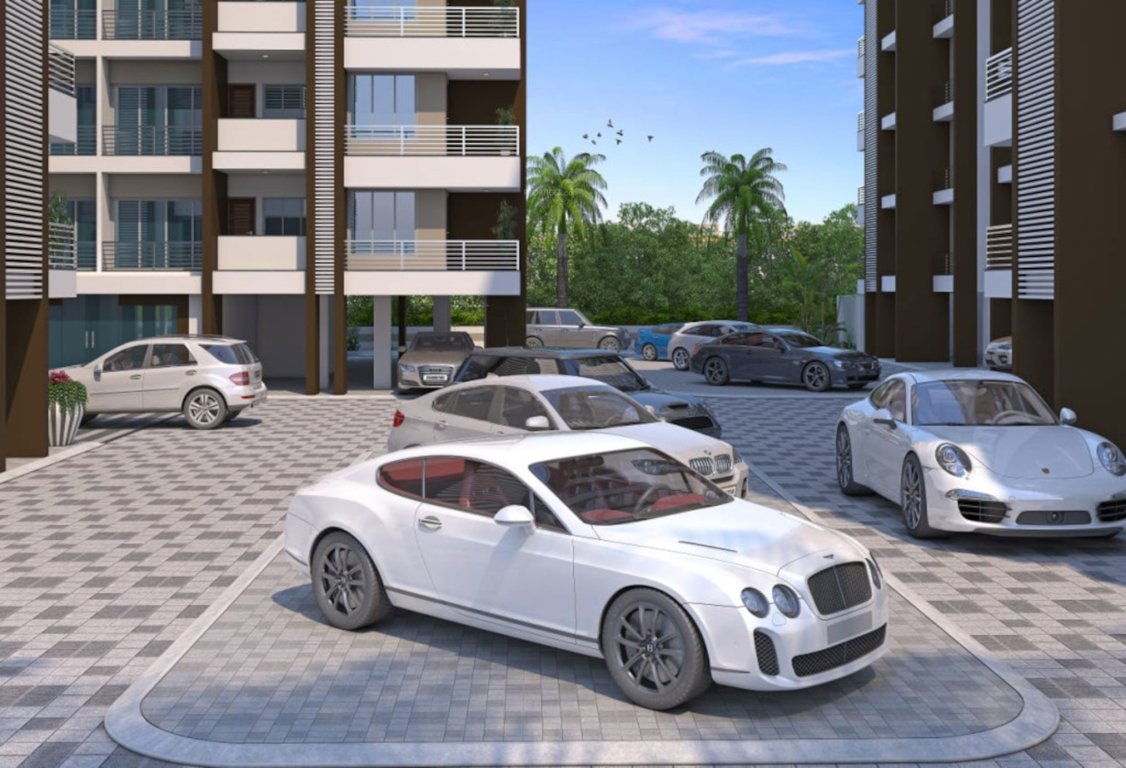 siddhi vinayak heights phase 2 Car Parking