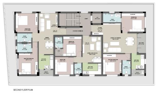 korattur Korattur Cluster Plan For 2nd Floor