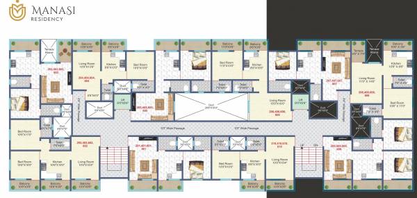  residency Residency Cluster Plan for 2nd Floor