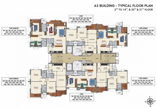 A3 Building Cluster Plan avonvista-project-4 A3 Building Cluster Plan