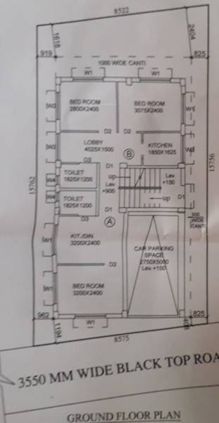  apartment Mehek Apartment Cluster Plan for ground Floor