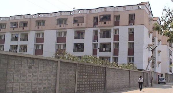 Elevation main of Nithya Enclave