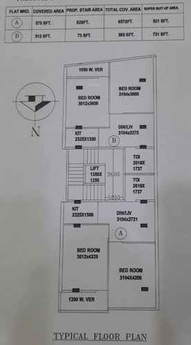  gungun-apartment Gungun Apartment Typical Cluster Plan