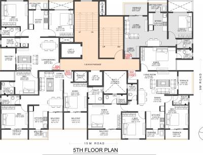  mayura Mayura Cluster Plan for 5th Floor