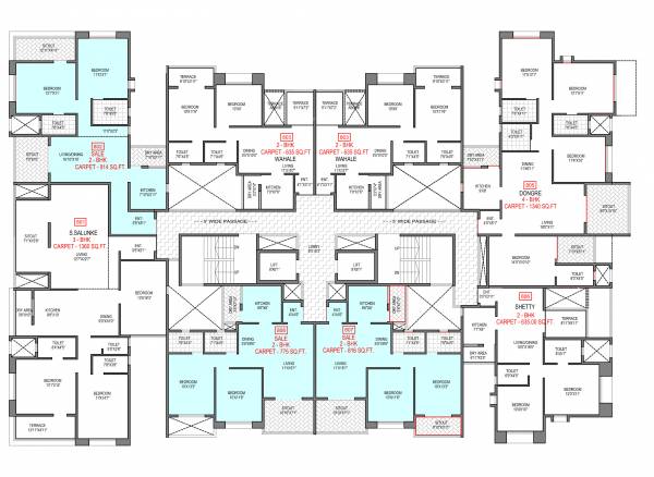  keshar Keshar Cluster Plan For 8th Floor
