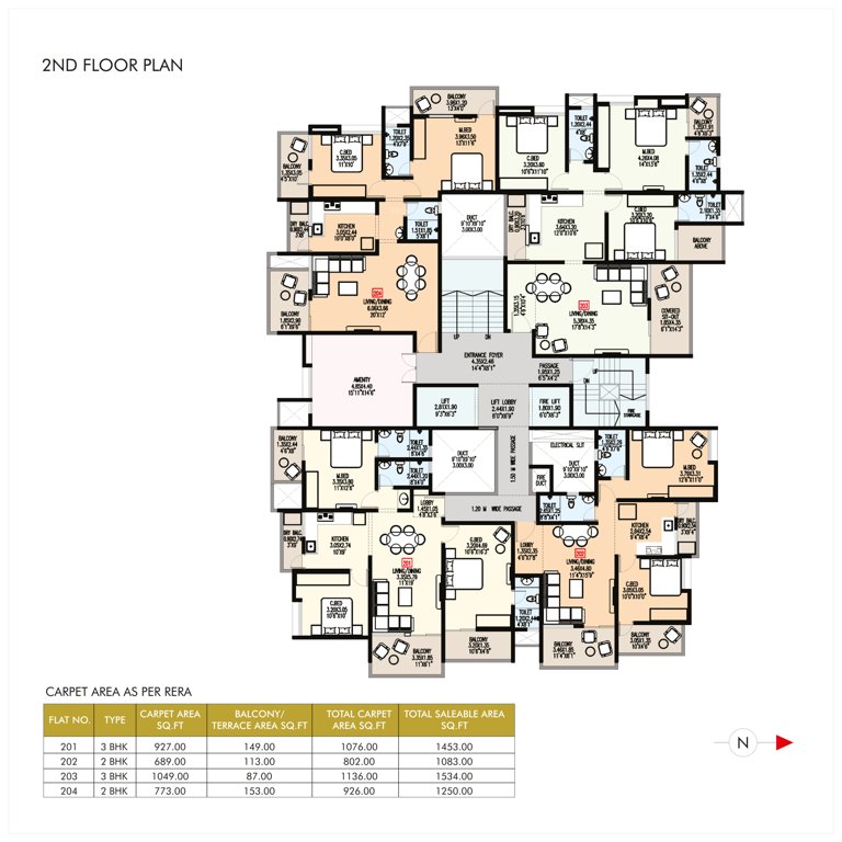  ramkrupa Ramkrupa Cluster Plan For 2nd Floor