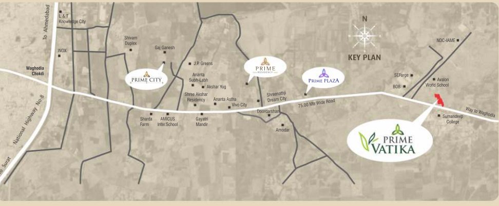  vatika Location Plan