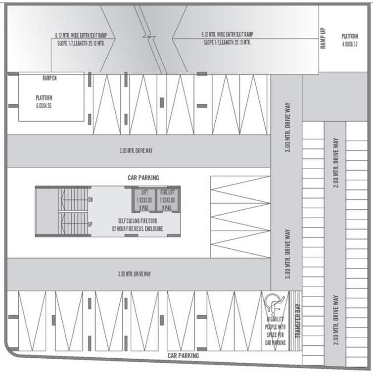  sharadam estella Sharadam Estella Cluster Plan For Basement 2