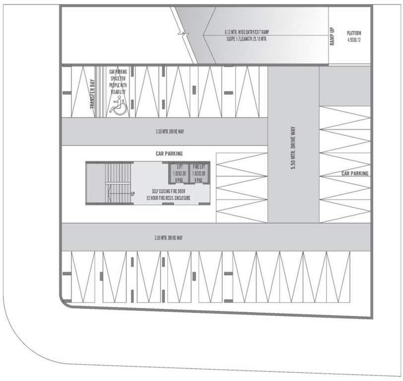  sharadam estella Sharadam Estella Cluster Plan For Basement One