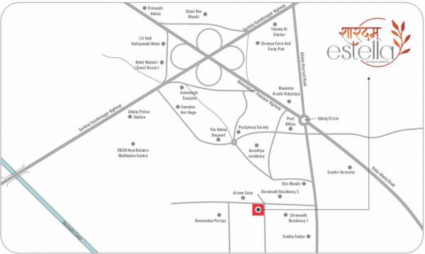  sharadam-estella Location Plan