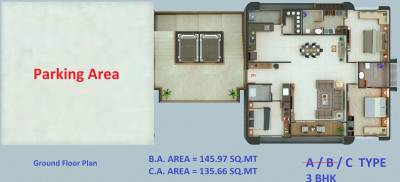 aarambh Building C Cluster Plan for ground Floor