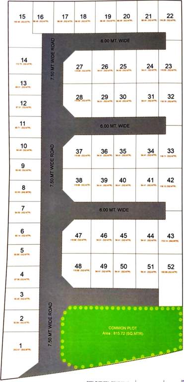  shree mahi villa Layout Plan