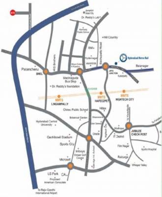  hemanths-suvarna-sampada Location Plan